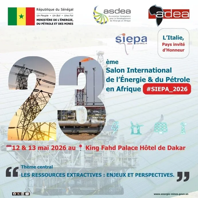 SIEPA 2026 : Dakar au cœur des enjeux énergétiques ouest-africains