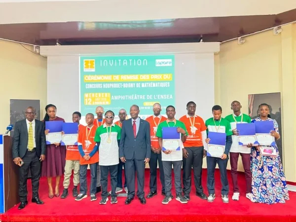 Mathématiques : le concours Houphouët-Boigny, vitrine de l'excellence ivoirienne