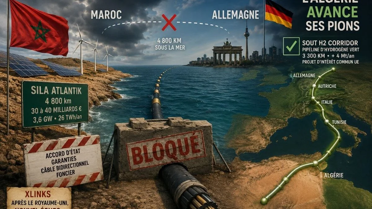 Sila Atlantik bloqué : le Maroc et l’Allemagne en désaccord, l’Algérie avance
