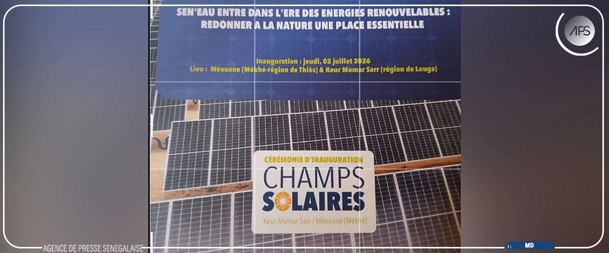 Sénégal : un champ solaire pour l'eau, symbole d'une transition sous tensions