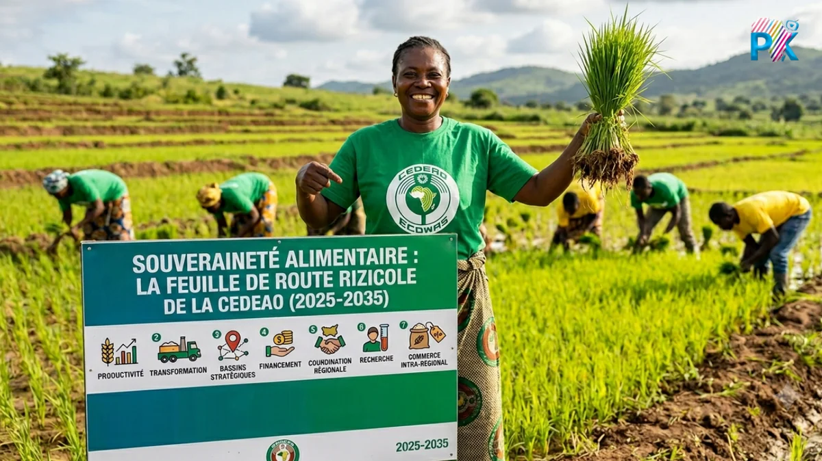 Riz : la CEDEAO mise sur l'autosuffisance d'ici 2035, un pari ambitieux
